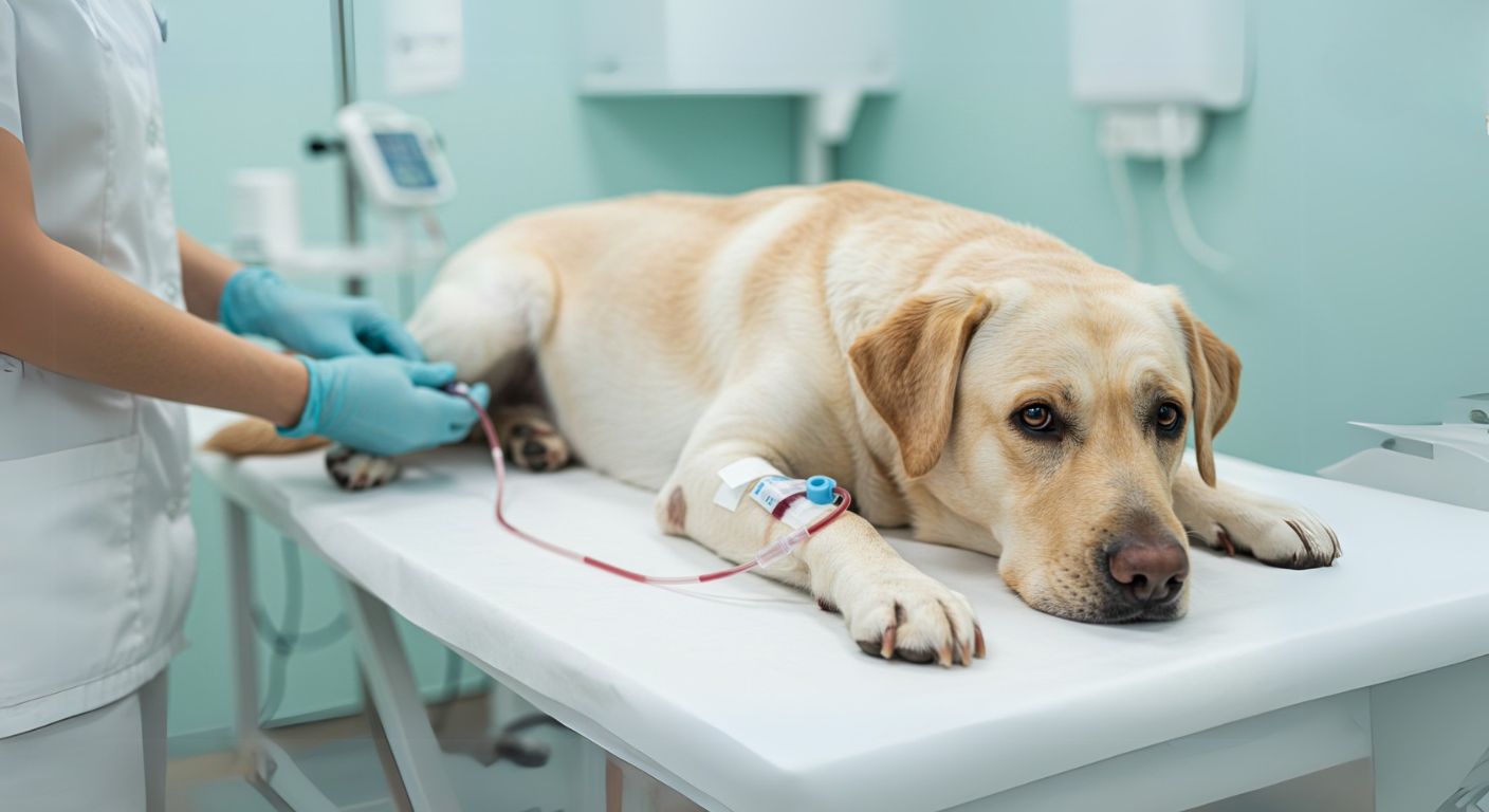 Transfusão sanguínea pet: Um procedimento que salva vidas.